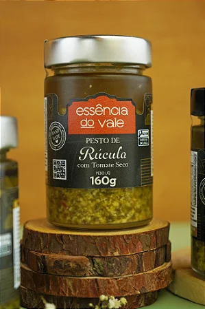 Pesto de Rucula com Tomate Seco da Essencia do Vale 160g