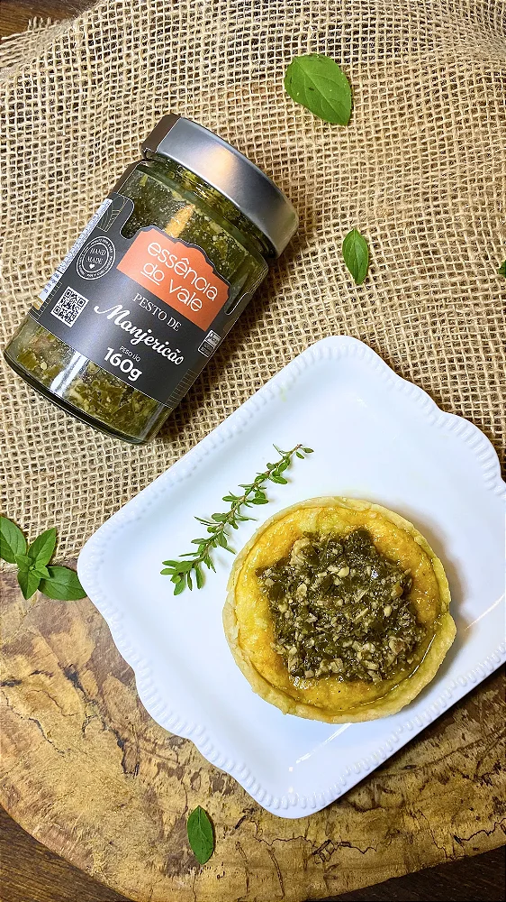 Pesto de Manjericao Essencia do Vale 160g