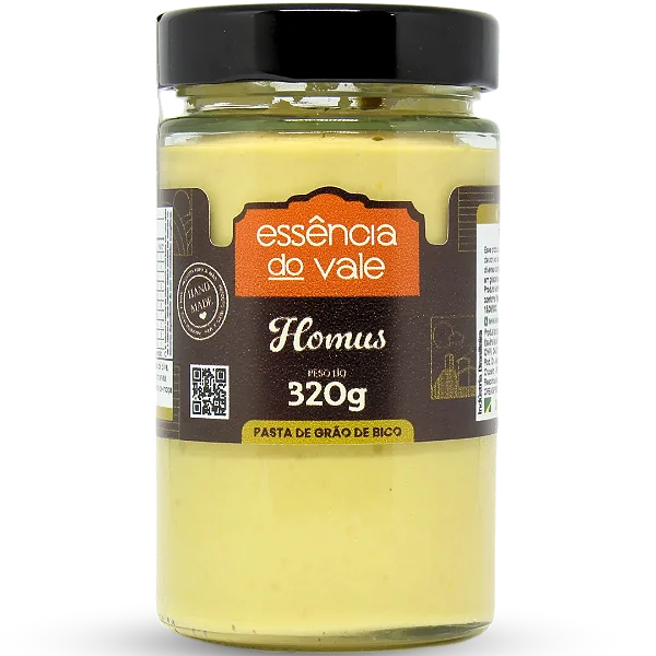 Homus Pasta de Grao de Bico da Essencia do Vale 320g
