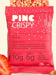 Barra Crispy Morango 32g - PINCBAR
