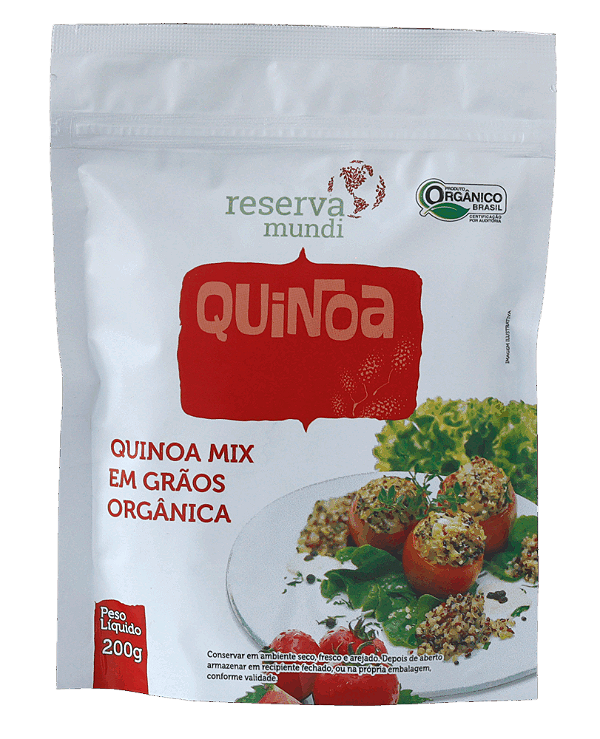 Quinoa em Grãos Mix Orgânica 200g - RESERVA MUNDI