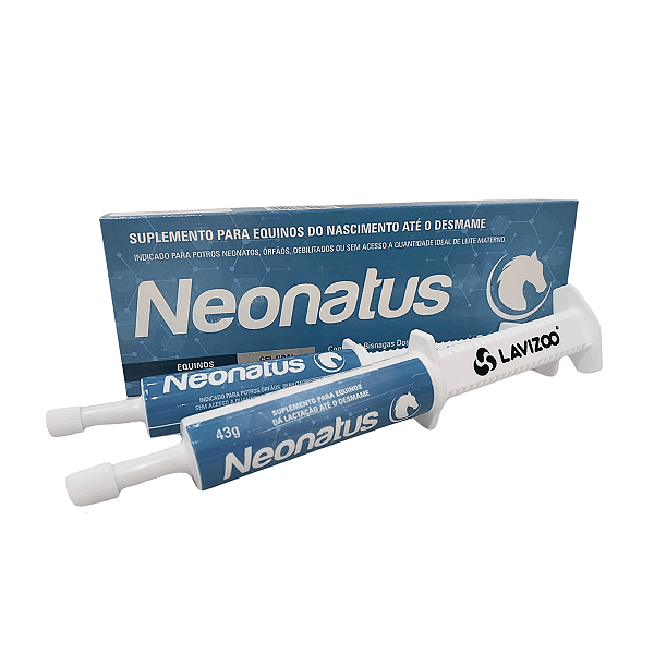 Neonatus Lavizoo 2x43g Suplemento com Colostro Potro Filhote