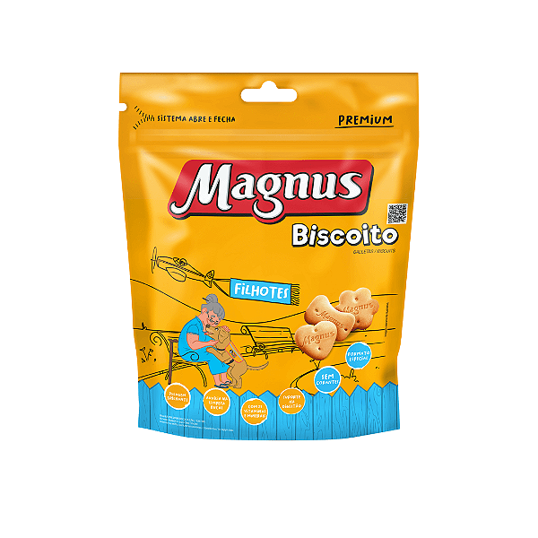 Biscoito Magnus para Cães Filhotes 250g