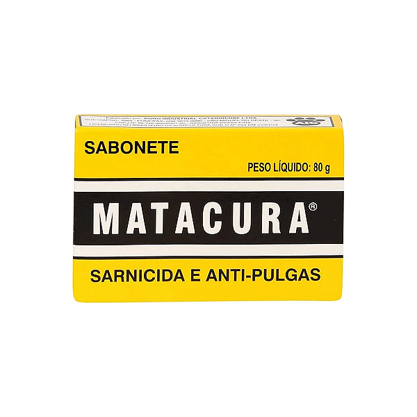 Sabonete Matacura Sarnicida e Antipulgas 80g