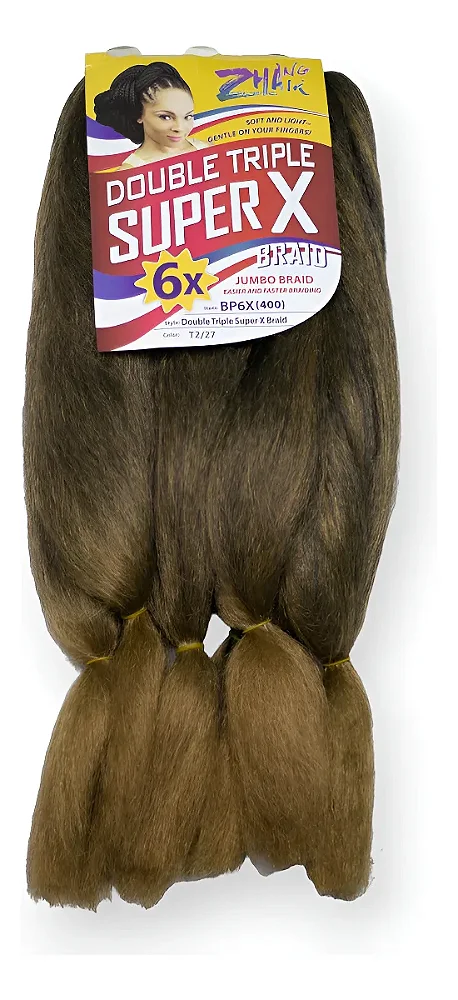 Cabelo Jumbo Jumbão Super x X 400g cor T2/27