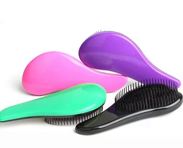 Escova de cabelo anti-quebra pente anti frizz escova magica, Cores sortidas