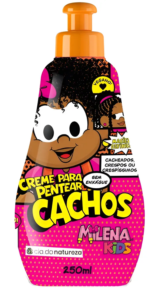 Creme Para Pentear cachos Milena Kids 250ml