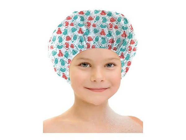 Touca infantil para banho marco boni