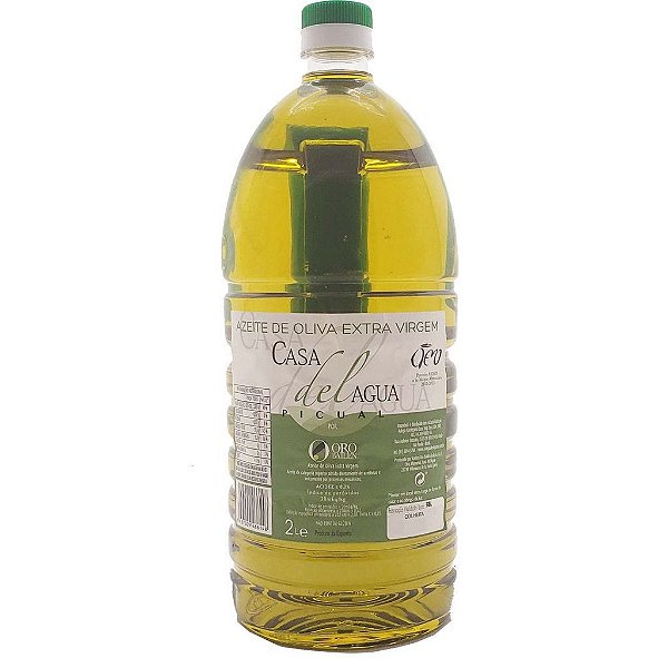 Azeite Extra Virgem Espanhol Casa Del Água Premium 2 Litros