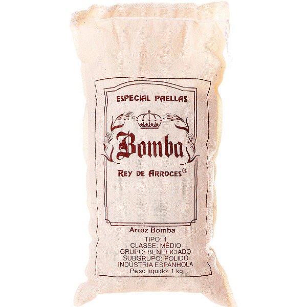 Arroz Bomba Rey De Arroces - 1kg