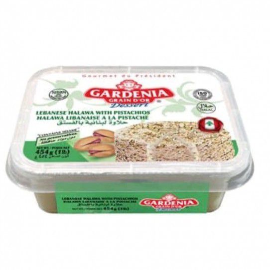 Halawa Com Pistache Gardenia 454g