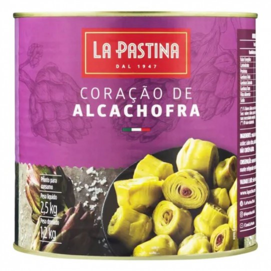 Coração De Alcachofra La Pastina 1,2kg