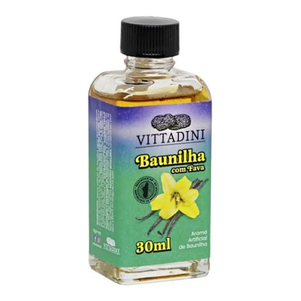 Essência de Baunilha Natural - 30g - Vittadini