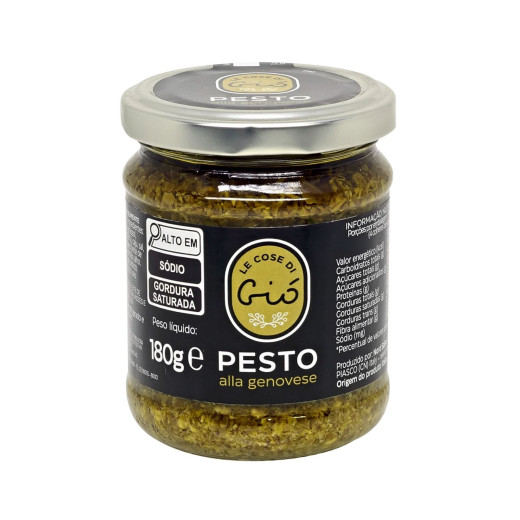 Molho Pesto Alla Genovese Le Cose Di Gio 180G