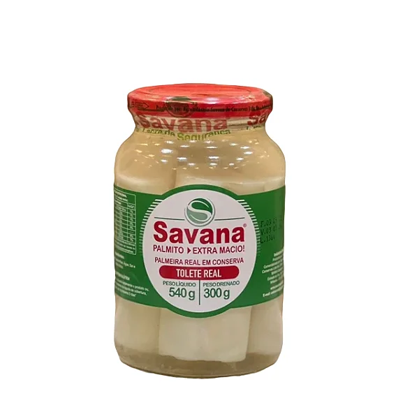 Palmito Extra Macio Tolete Real - Savana - 300g