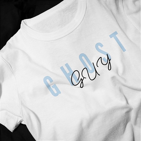 Camiseta Babylook - Feminina - Ghost Guy - Branca