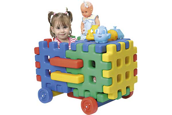 Monte Play Carro Baú - Alpha Brinquedos