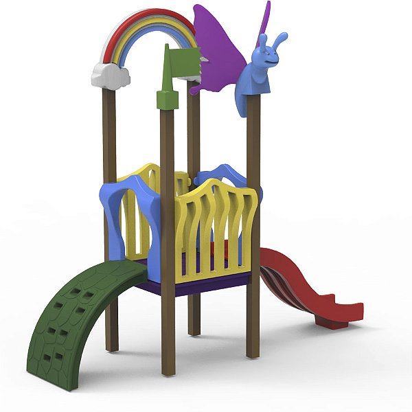 Playground Modular Reino Do Arco Íris II