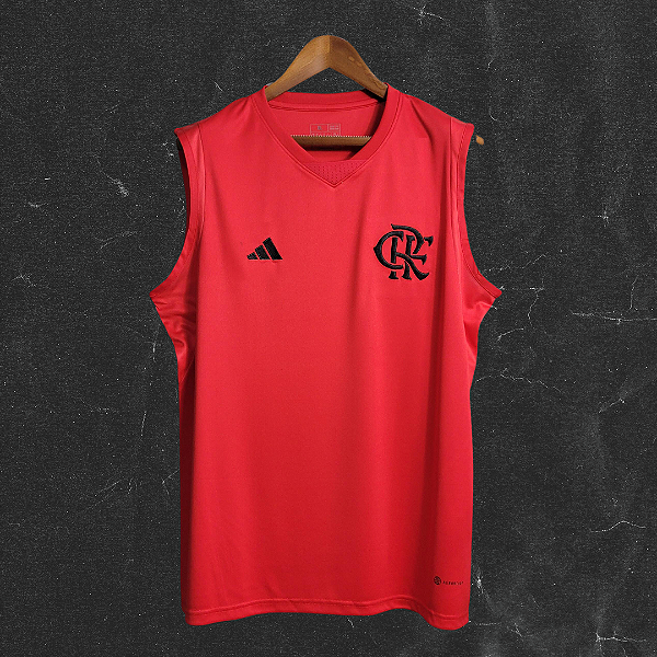 Camisa regata de treino Flamengo - Vermelha