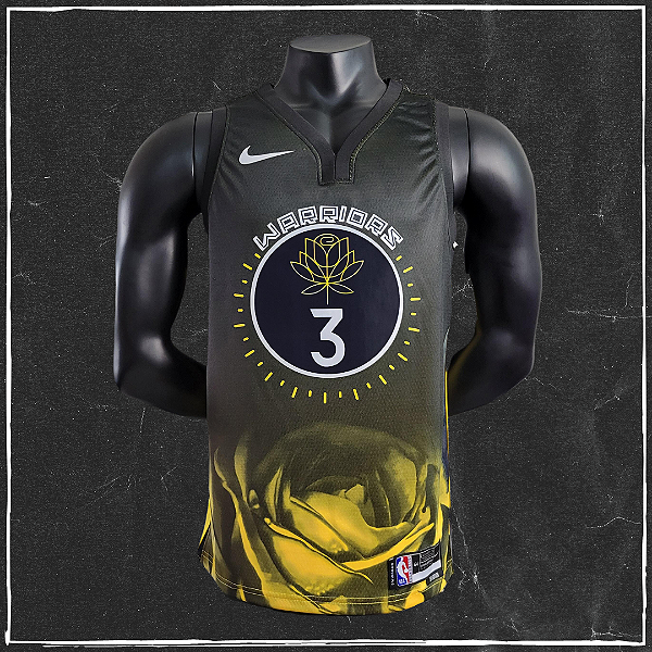 Jersey NBA Golden State Warriors Jordan Poole #3 Swingman - Preta