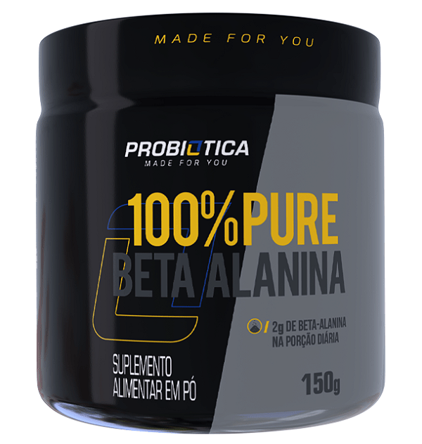 100% Pure Beta Alanina 150g - ProbióticaPré Treino