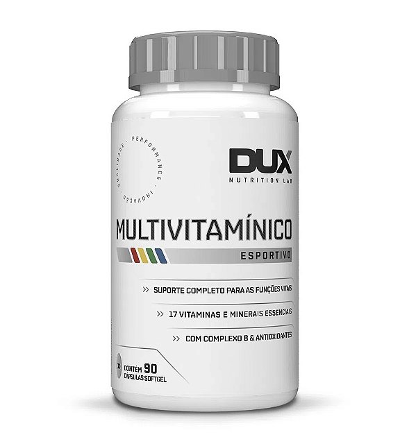 Multivitamínico Esportivo (90 Caps) Dux Nutrition