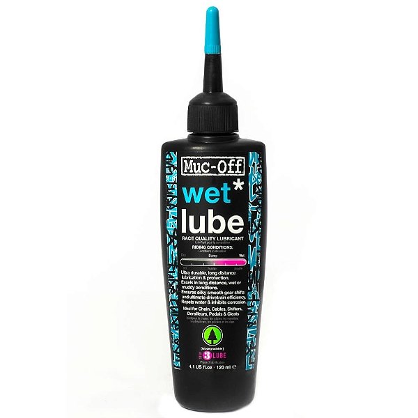 Lubrificante Muc-Off Para Relação Tempo Úmido - 120ml