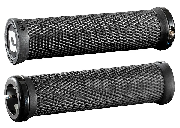MANOPLA ODI BIKE ELITE MOTION LOCK-ON (130MM) - PRETO