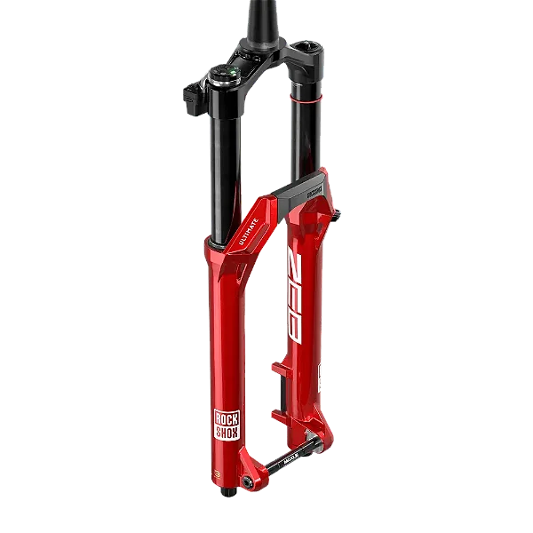 Suspensão RockShox ZEB Ultimate Flight Attendant 29" Boost 170mm — Vermelha