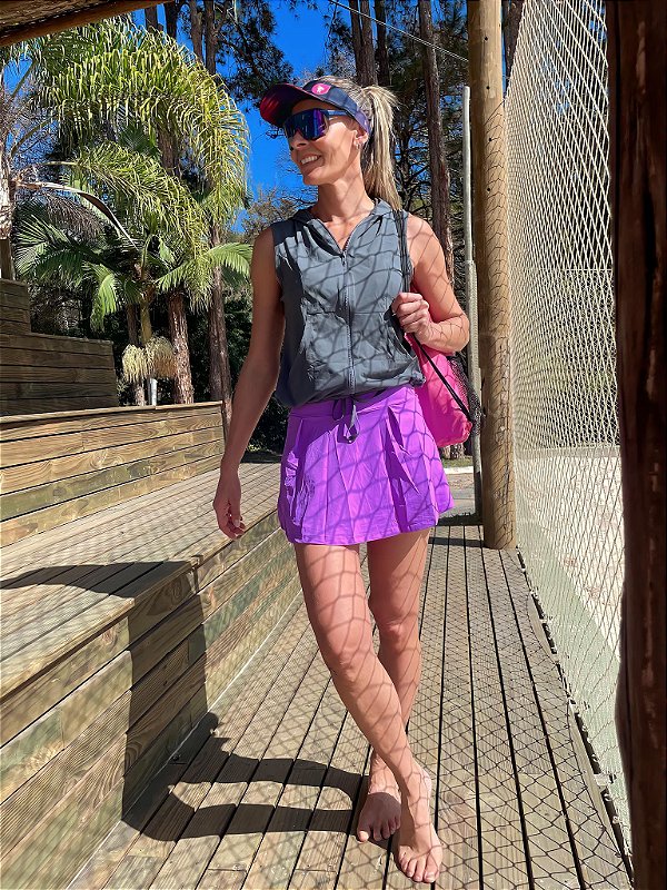 Saia shorts | Pink BT (roxo)