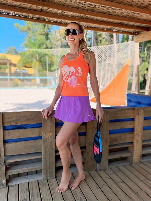 Regata Pink BT Laranja Neon