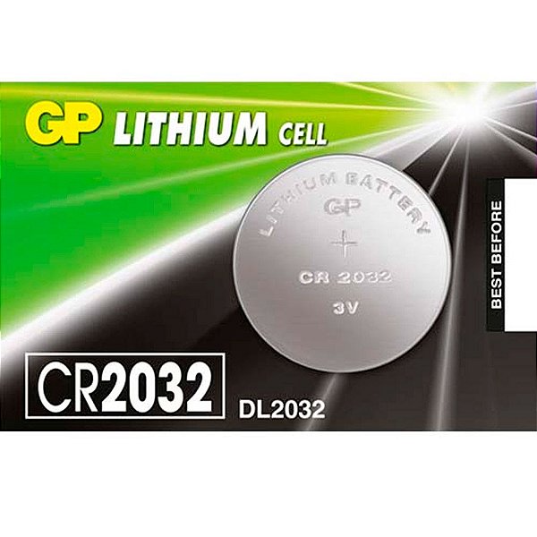 Bateria CR2032-7K 3 Volts GP Batteries