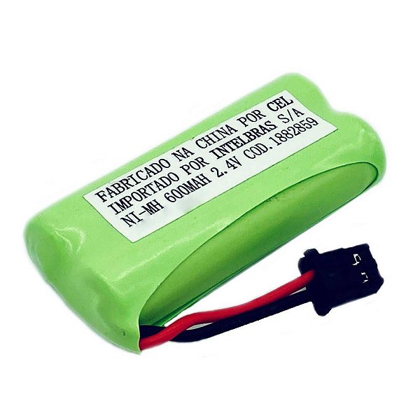 Bateria para Linha TS Intelbrás 2,4V/600mAh AAA - 1882859