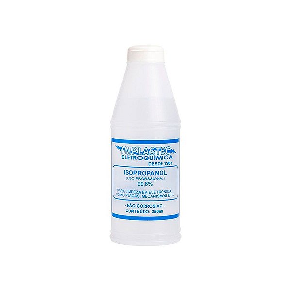 ISOPROPANOL - Não Corrosivo (250ml)