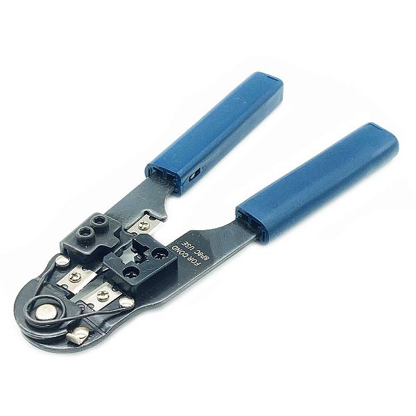 Alicate de Crimpagem para Conector RJ45 8P8C HT-210C - Lojamatel