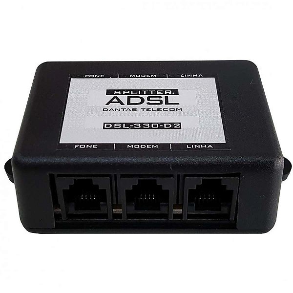Microfiltro Splitter ADSL DSL-330-D