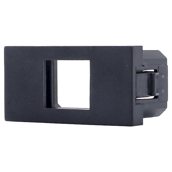 KIT Módulo Adaptador Pial Plus+ RJ45 PRETO (10 peças)