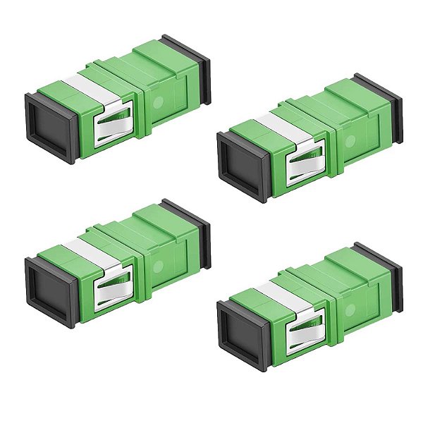 Acoplador Óptico SPX SM SC-APC/SC-APC sem FLANGE - 4 peças
