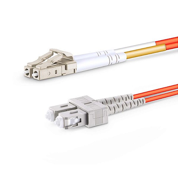 Cordão Óptico DPX MM 62,5/125µ LC-UPC/SC-UPC 20m - CDM.00106.2000