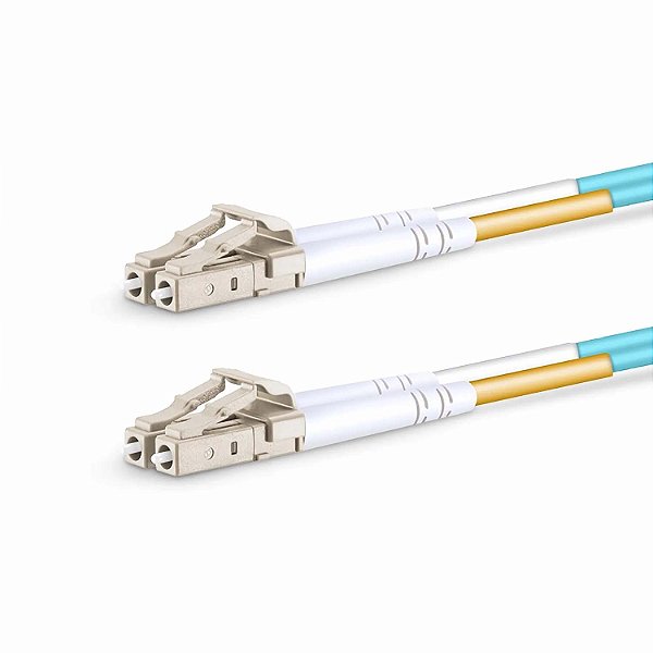Cordão Óptico DPX MM Acqua OM3 10G 50/125µ LC-SPC/LC-SPC 30m