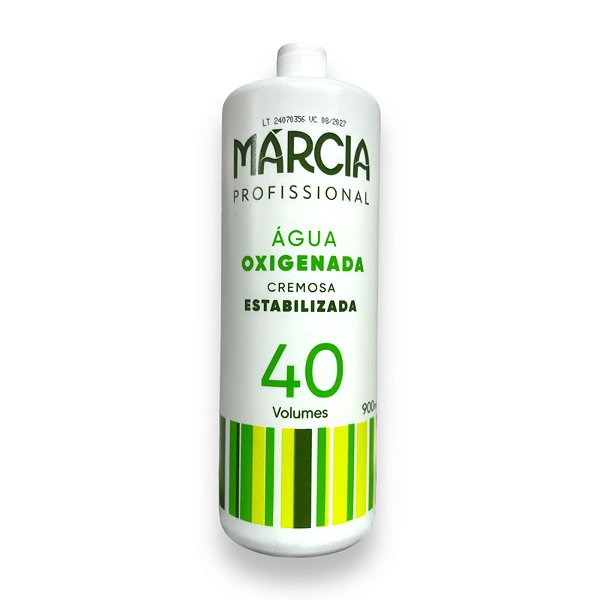 Água Oxigenada 40 Volume Marcia cremosa 900ml
