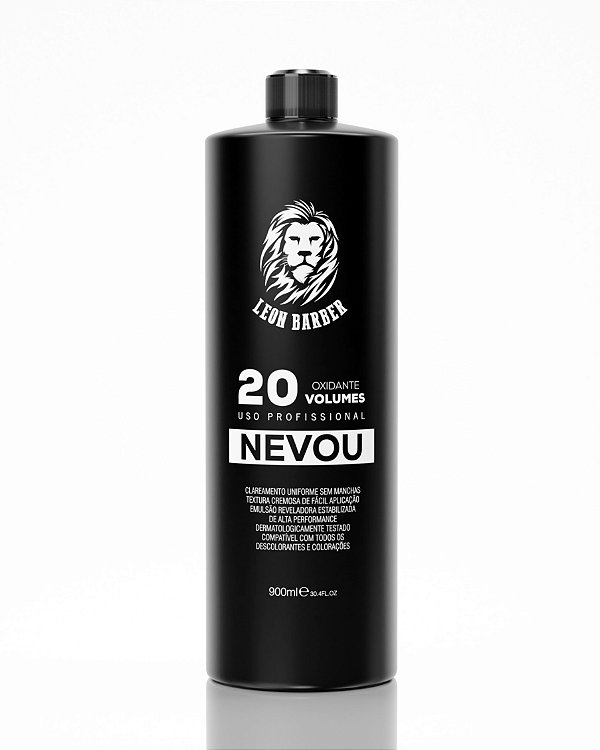 Água Oxigenada 20 Volumes 900ml Nevou Leon Barber