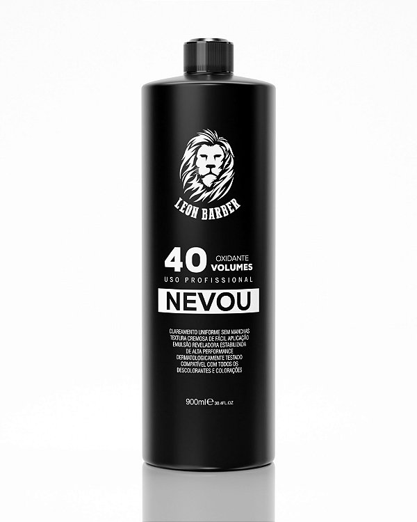 Água Oxigenada 40 Volumes 900ml Nevou Leon Barber