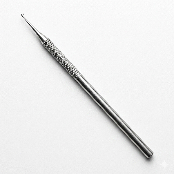 Agulha para Reflexo Aço Inox Leon Barber