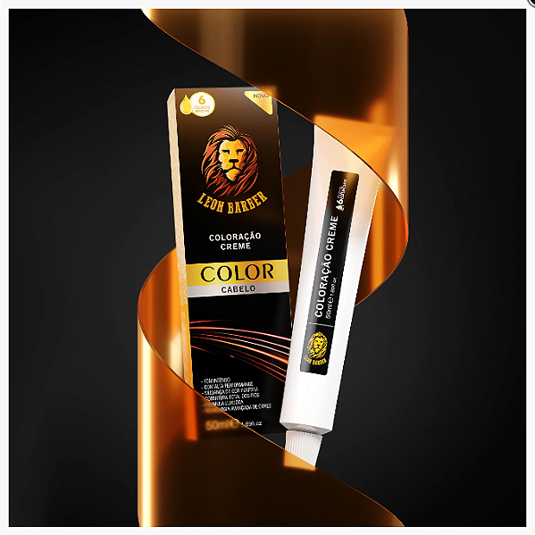 Colorações Tinturas Creme Leon Barber Preto 2.0