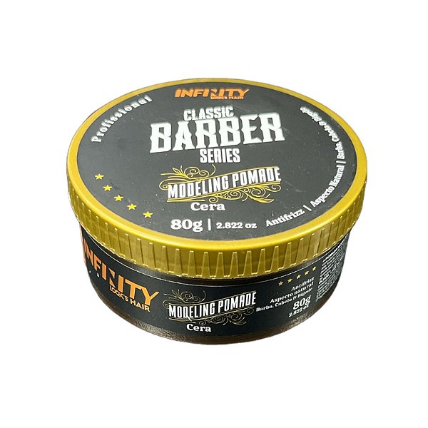 Cera Modeladora para Barba cabelo e bigode Infinity 80g