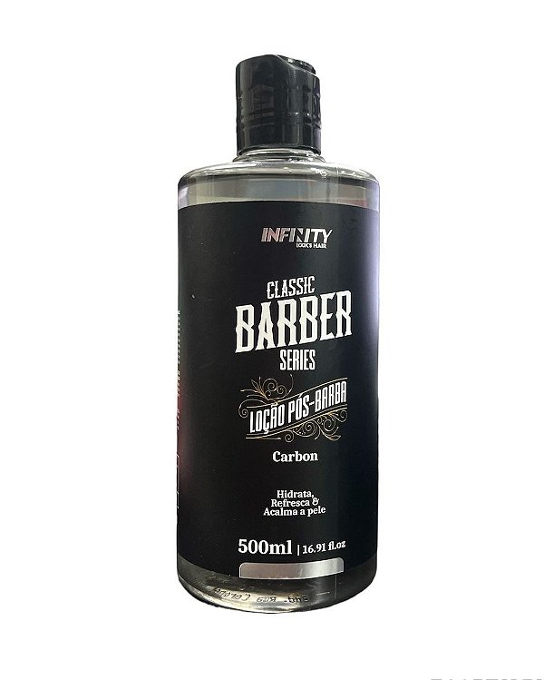 Loção Pós Barba 500ml INFINITY LOOKS HAIR Carbon