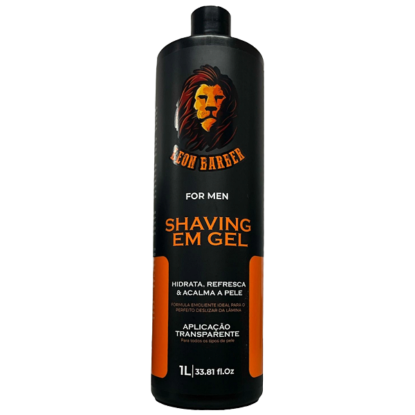 Shaving Gel para Barbear 1 litro Leon Barber