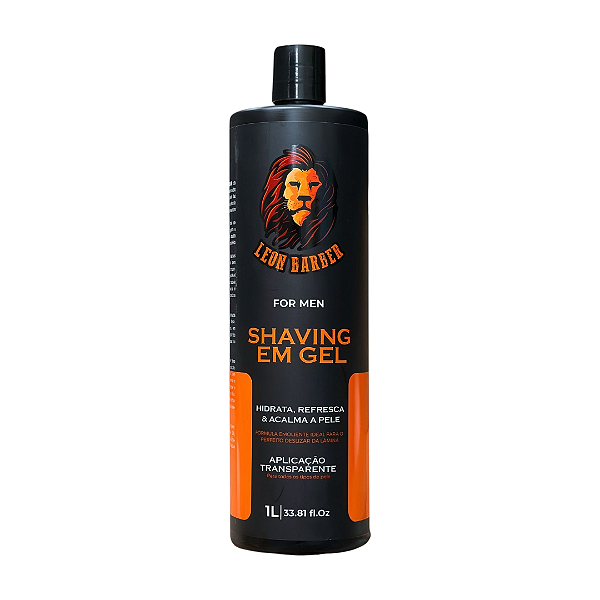 Shaving Gel para Barbear 1 litro Leon Barber