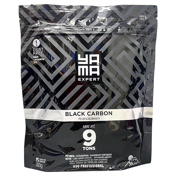 Pó Descolorante BLACK CARBON 300G - YAMÁ